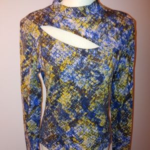 GUESS NWT LS Brittney Top